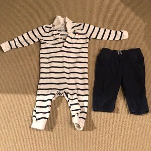 Infant Ralph Lauren polo romper & pants